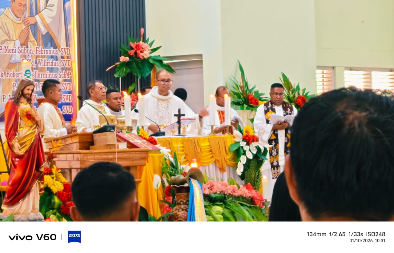 Provinsial SVD Timor: Tahbisan Bukan Garis Akhir, Enam Imam Baru Diutus untuk Misi