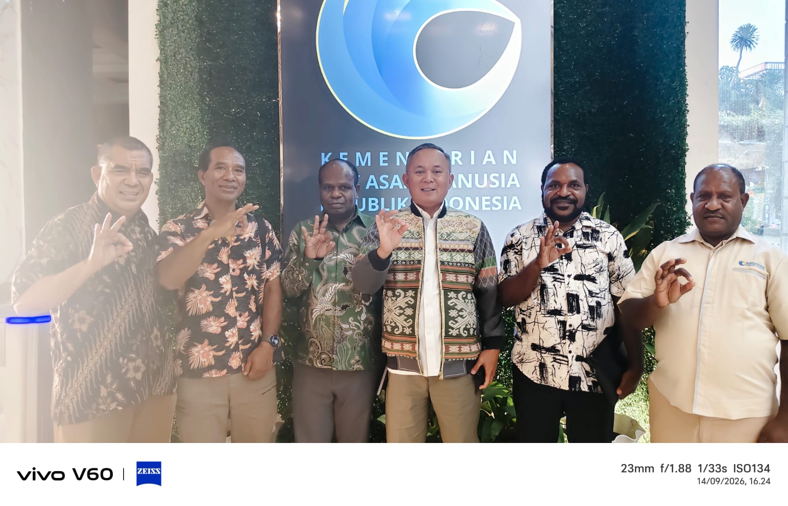 JPIC SVD Timor Bersama Kementerian HAM RI Dan  Wakil Menteri HAM