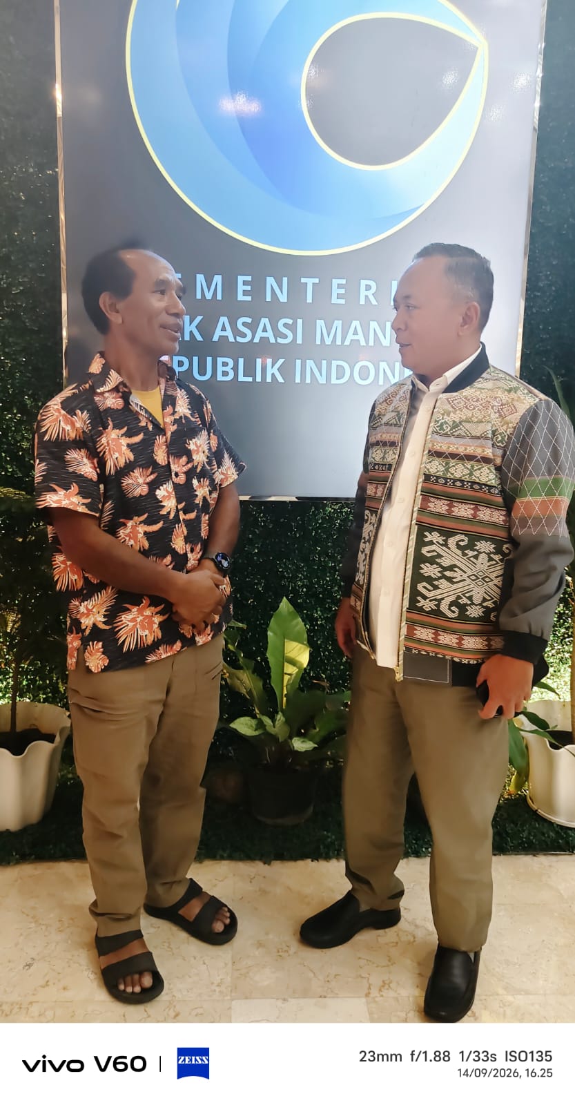 JPIC SVD Timor Bersama Kementerian HAM RI Dan  Wakil Menteri HAM