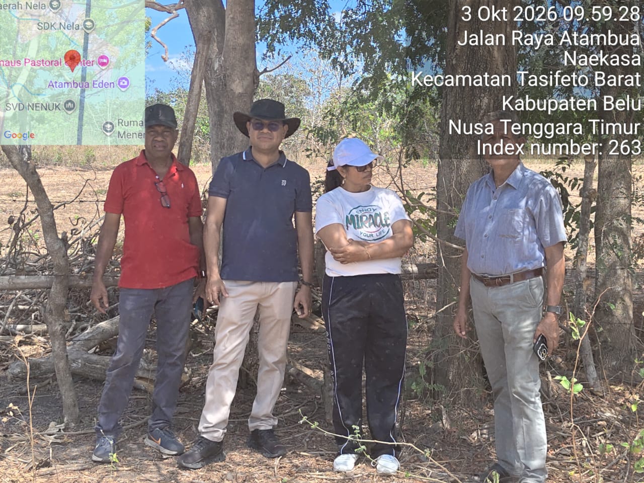 Lounching pembukaan lahan baru dari tanah sVd Timor di Mafuas, batu merah, Halikelen, Fatu Tomak, Sabtu-03 October 2026..